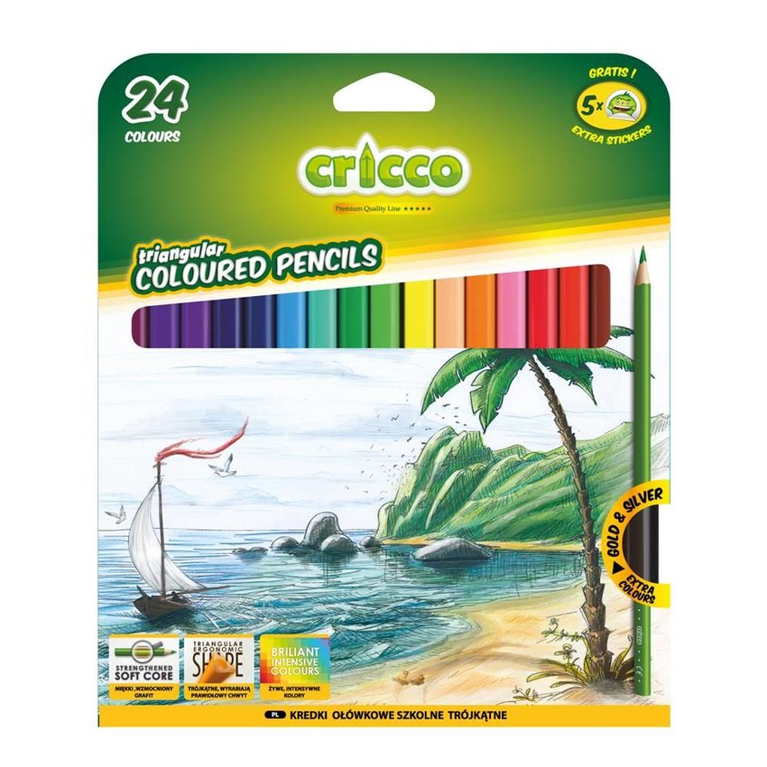 Display Cricco Na Ladę Kredki Bts 202036 Elementów
