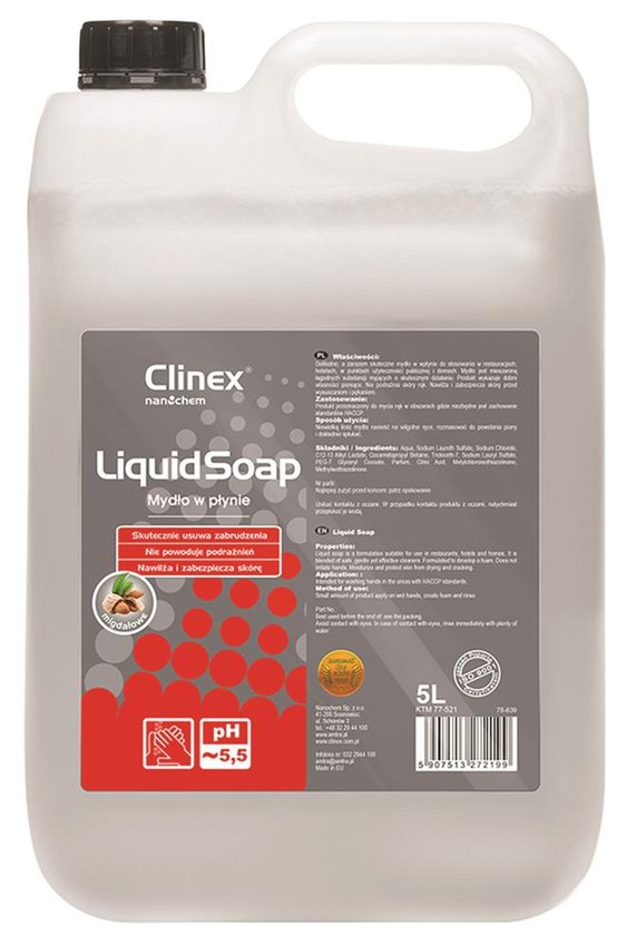 Mydło W Płynie Clinex Liquid Soap 5L 77-521
