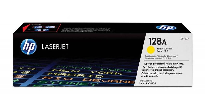 HP 128A [CE322A] CP1525/CM1410/CM1415 Yellow (Oryg.)
