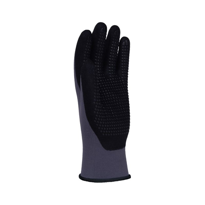 Rękawice Donau Safety Flex-Dotted Kat. II Rozm. 10 Szare /DONAU SAFETY