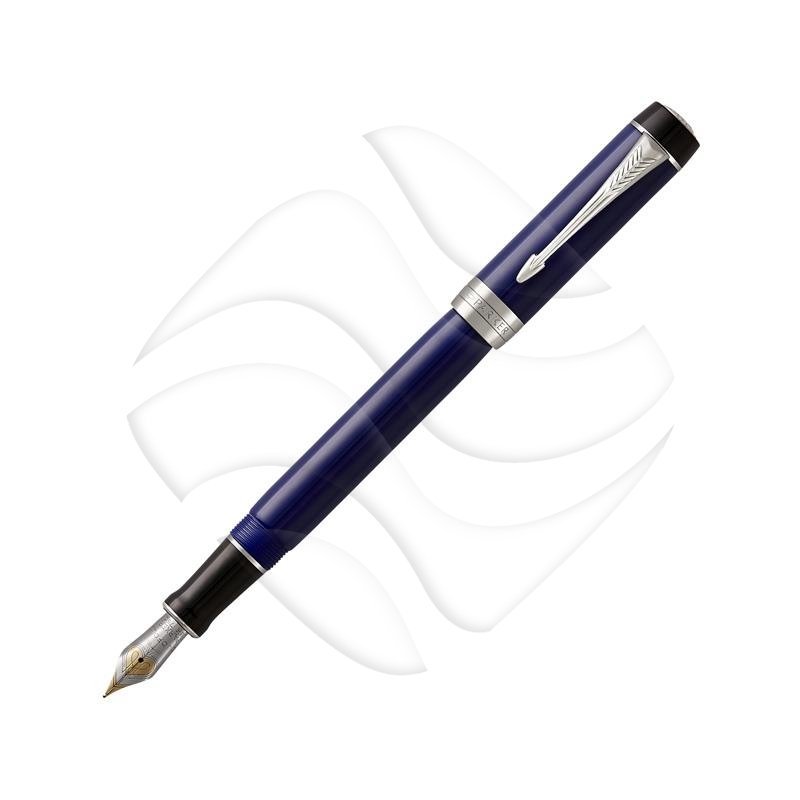 Parker Pióro Wieczne Centennial Duofold Blue & Black CT FP (M) [1947984]
