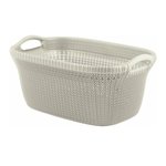 Kosz Do Magla 40L Knit Kremowy / Curver 228393