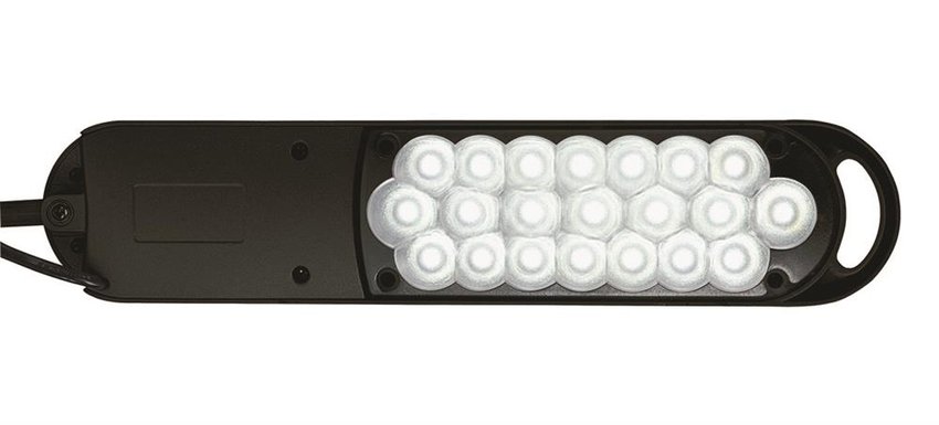 Lampka LED na biurko MAULatlantic 9W mocowana zaciskiem czarna