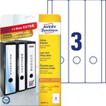 Etykiety do segregatora Avery 61x297 3/A4 A'25 Białe No.L4759-25
