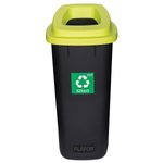 Kosz na Śmieci SORT BIN 90L Zielony Szkło / Plafor