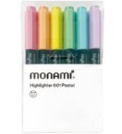 Zakreślacz 601 6 kol. Pastel MonAmi (2063239506)
