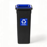 Kosz na Śmieci FIT BIN 20L Niebieski Papier / Plafor