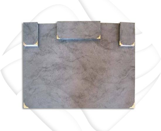 Podkład Na Biurko z Wyposażeniem Popielaty /Warta