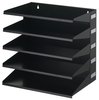 Sorter Do Dokumentów 5 Półek Czarny /Durable 336001