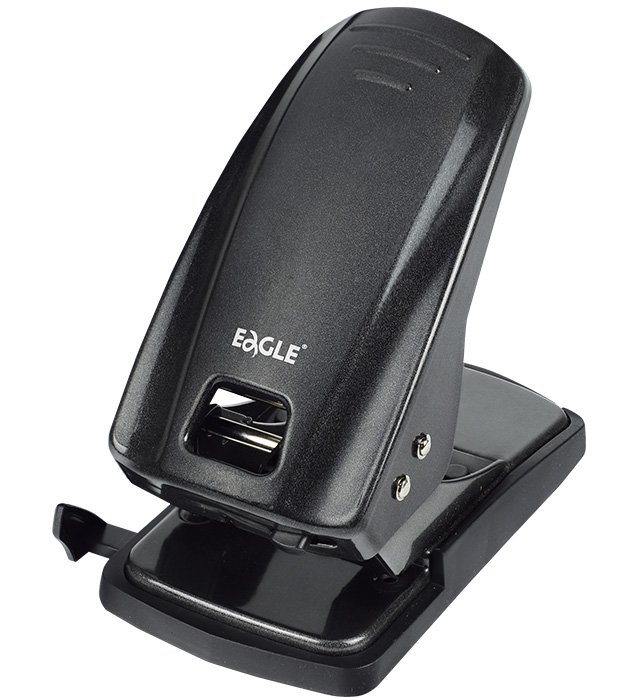 Dziurkacz EAGLE P7123 grafitowy 65 kartek