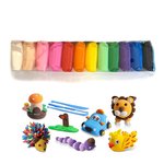 Piankolina - Glinka Polimerowa 12szt. 12kol + Narzędzia /DpCraft