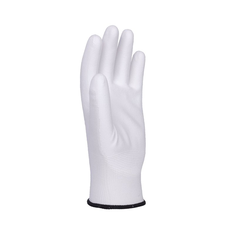 Rękawice Donau Safety Pu White Kat. II Rozm. 10 Białe /DONAU SAFETY