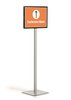 Podłogowy stojak informacyjny Info Stand Basic rozmiar A3 / Durable