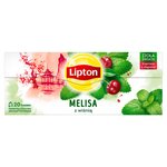 Herbata Lipton 20 Torebek Ziołowa Z Melisą I Wiśnią