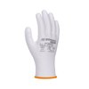 Rękawice Donau Safety Pu White Kat. II Rozm. 7 Białe /DONAU SAFETY