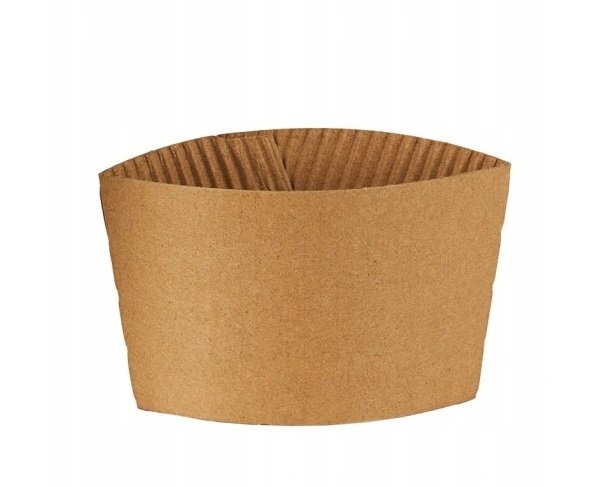 Izolator "pure" śr. 7,3cm brąz 100szt.  /Papstar