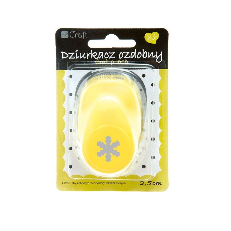 Dziurkacz Ozdobny 2.5cm [JCDZ-110-007] Śnieżynka /DpCraft