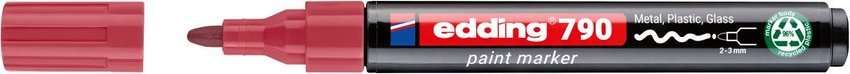 Marker olejowy e-790 EDDING PCR różowy