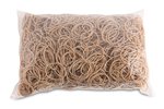Gumki Recepturki Office Products Średnica 40mm 15X15mm 60% Kauczuku 1000G Zgrzewka Naturalne