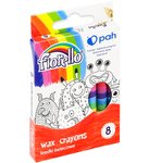 Kredki Fiorello świecowe .8 kol.