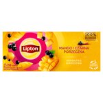 Herbata Lipton Owocowa Mango I Czarna Porzeczka 20 Torebek