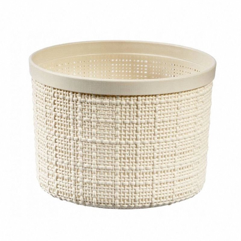 Koszyk Okrągły 2L Jute Kremowy/ Curver 245374