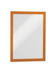 Samoprzylepna Ramka Magnetyczna Duraframe A4 2szt. Pomarańczowa/Durable 487209