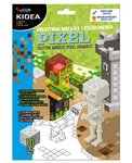 Kreatywna Mozaika i Kolorowanka A5 Pixel /Kidea