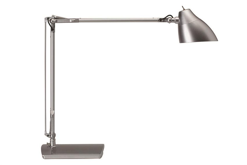 Lampka LED na biurko MAULeclipse 7W srebrna