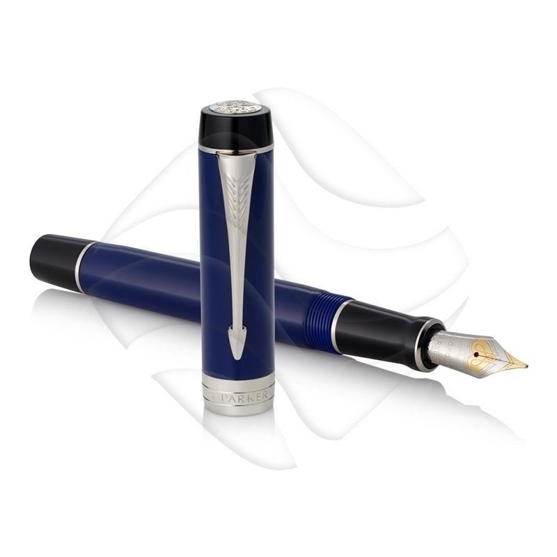 Parker Pióro Wieczne Centennial Duofold Blue & Black CT FP (M) [1947984]