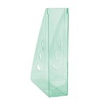 Pojemnik Na Dokumenty Office Products Ażurowy A4 Transparentny Zielony
