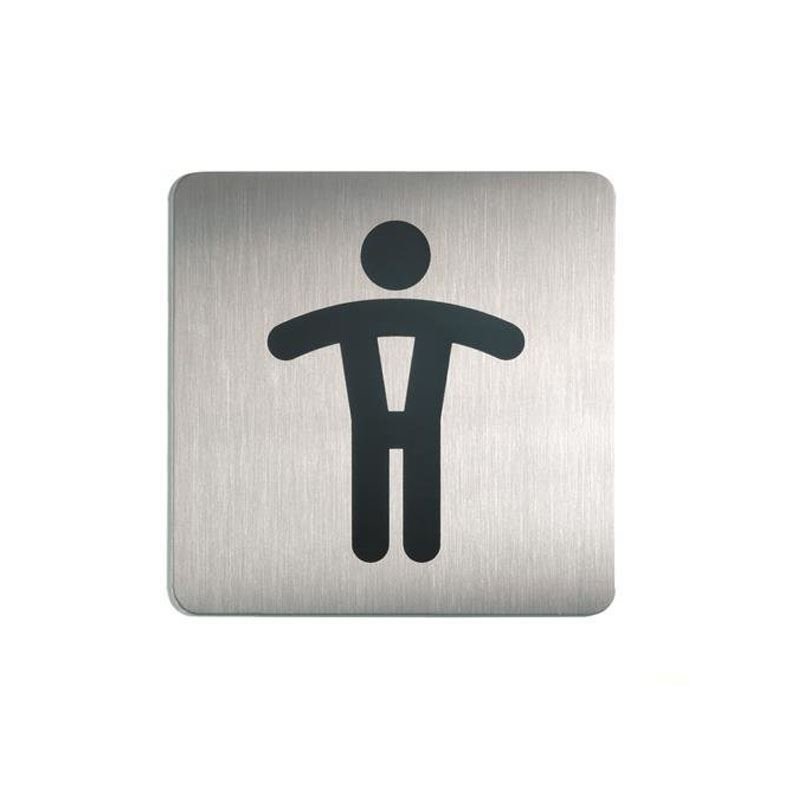 Tabliczka Picto Wc Panowie Srebrny 4954 /Durable (wyprzedaż)