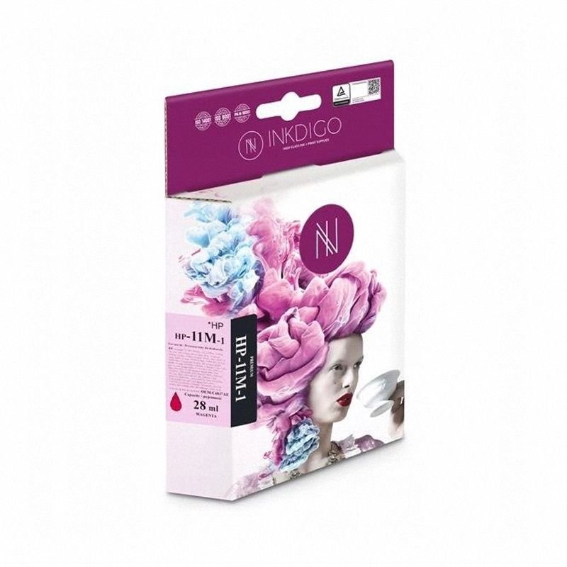 Tusz do HP 11/Designjet 70/100/100Plus/110/110Plus/ Magenta /Inkdigo