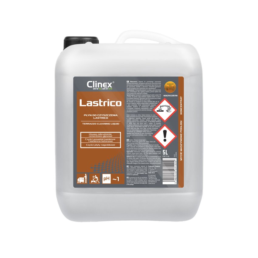 Płyn do czyszczenia lastrico Clinex Lastrico 5l 77-154