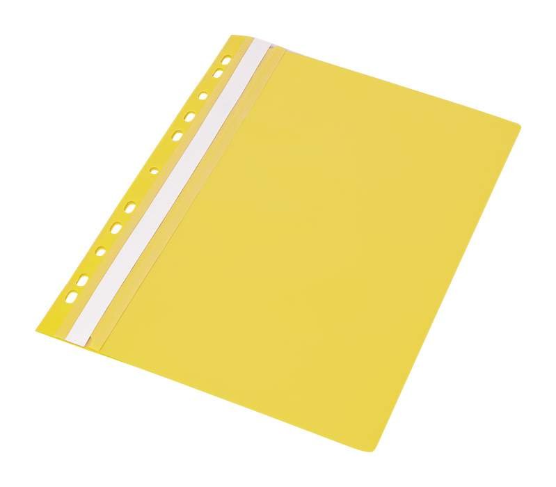 Skoroszyt A4 PP z Europ. A'20 Żółty /Panta Plast
