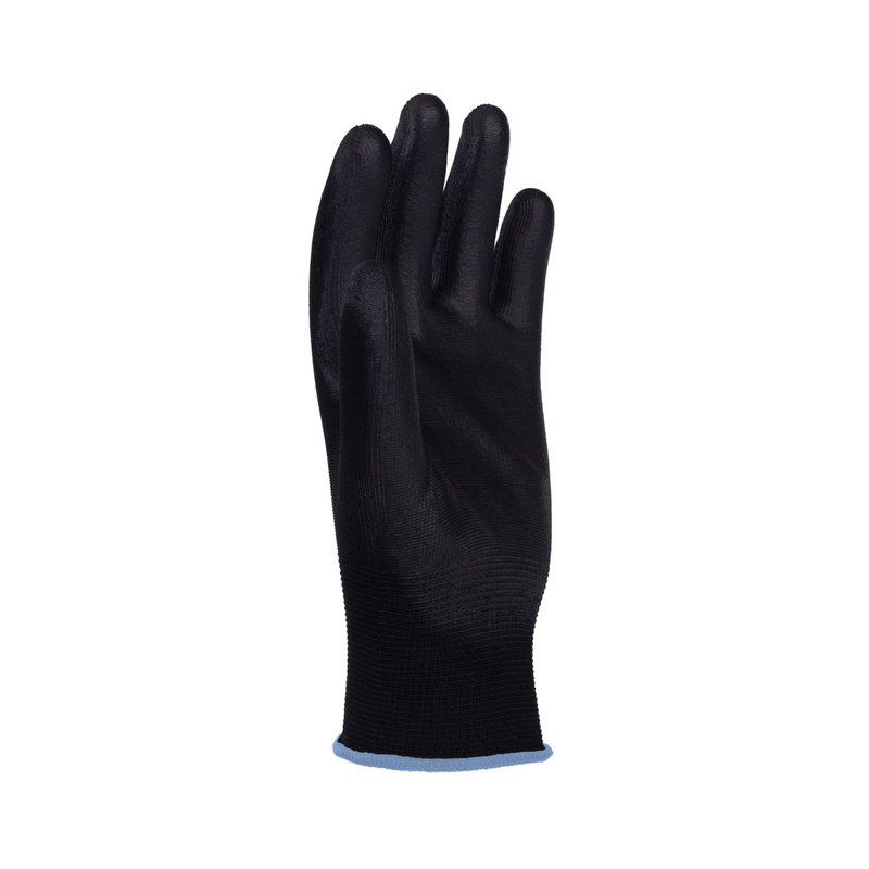 Rękawice Donau Safety Pu Black Kat. II Rozm. 9 Czarne /DONAU SAFETY