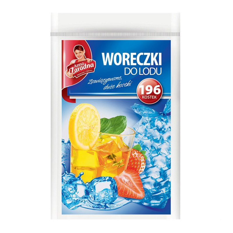 Woreczki Do Lodu 196 Kulek Zawiązywane /Anna Zaradna