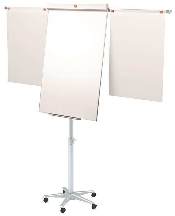 Flipchart Mobilny Nobo Classic (Piranha) 70X100Cm Tablica Suchoś. -Magn. Z Wyciąganymi Ramionami