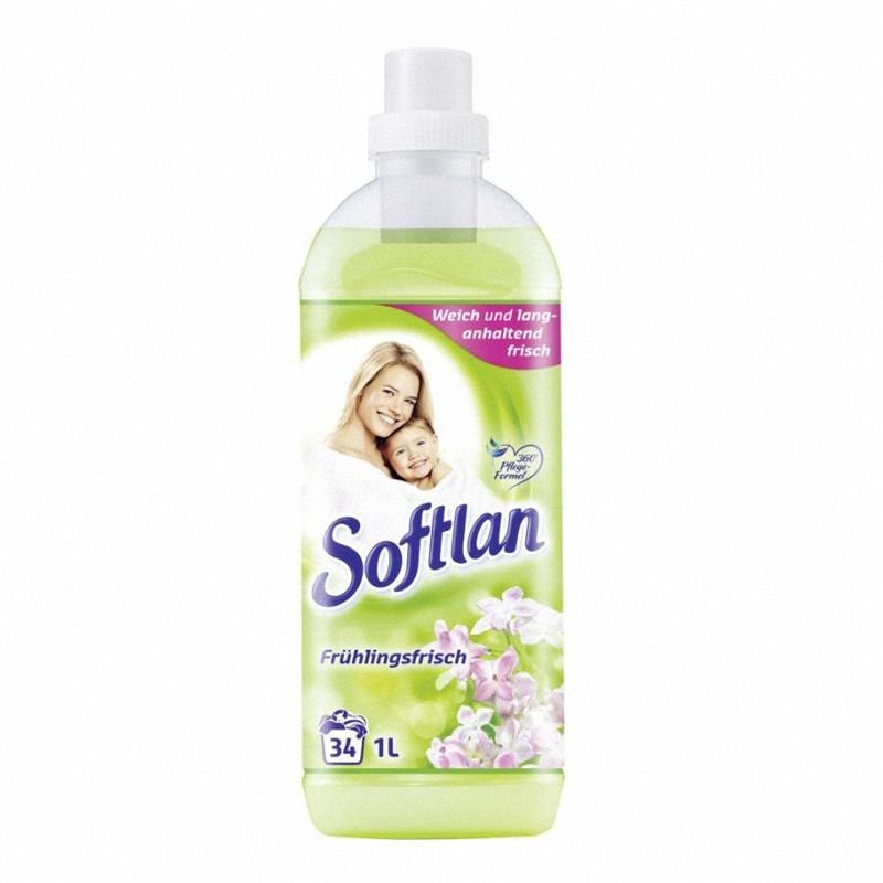 Płyn do Płukania Tkanin Softlan 1L Zielony