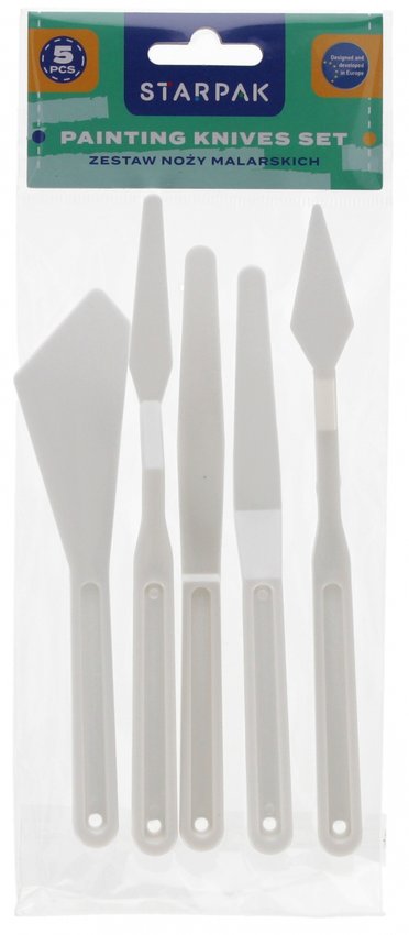 Zestaw Szpachelek Malarskich 5szt. /Starpak