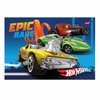Podkładka Na Biurko A3 Hot Wheels Laminowana / St.Majewski