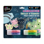 Zawieszki Misie Świecące w Ciemności /Kidea