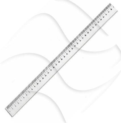 Linijka 40cm Plastikowa /Ok Office