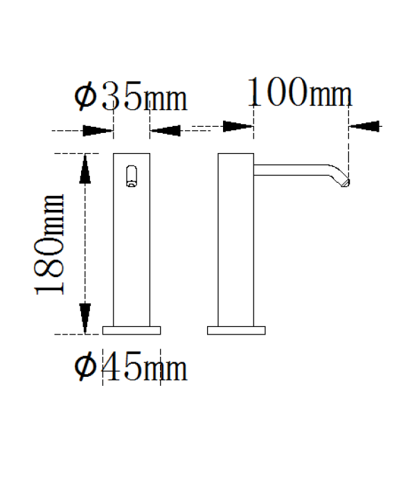 H702 Automatyczny dozownik do mydła