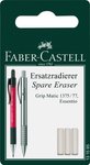 Gumka Zapasowa Do Ołówków Aut. Grip Matic Blister 3 Szt. Faber-Castell