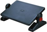 Podnóżek Q-Connect Z Regulacją (X2) 450X310mm Czarny