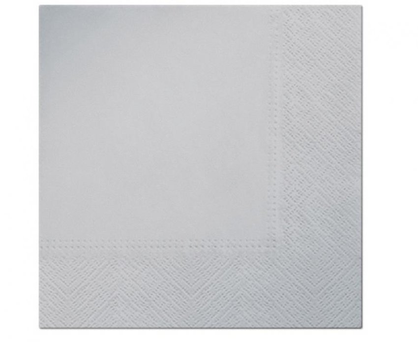 Serwetki 33x33cm A'20 (SDL552408) Silver /Paw