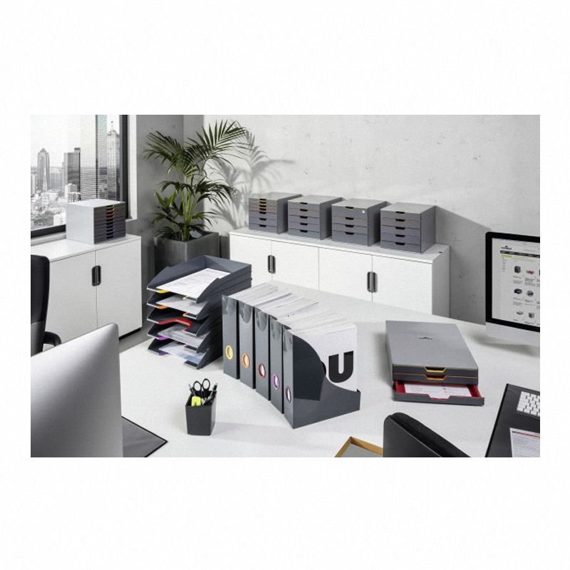 Pojemnik na Czasop. A4 VariColor Pomarańczowy / Durable 770709