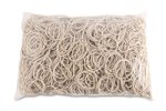 Gumki Recepturki Office Products Średnica 40mm 15X15mm 60% Kauczuku 1000G Zgrzewka Białe