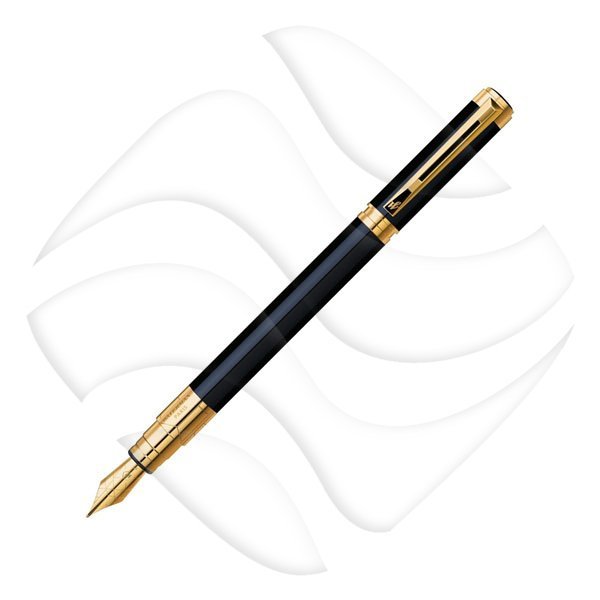 Waterman Pióro Wieczne Perspective Czarne GT FP (F) [S0830800]